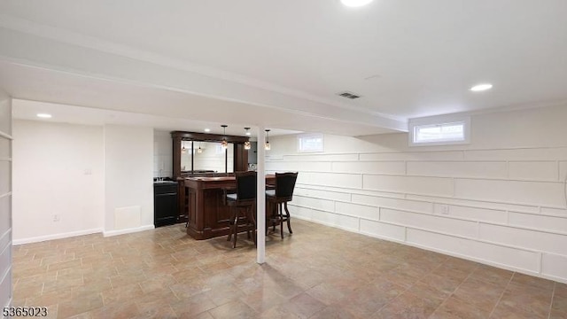 122 Madison St, South Bound Brook Boro, NJ 08880 - indoor bar with recessed lighting and decorative light fixtures
