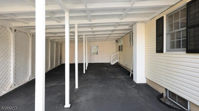 122 Madison St, South Bound Brook Boro, NJ 08880 - view of patio / terrace with an attached carport