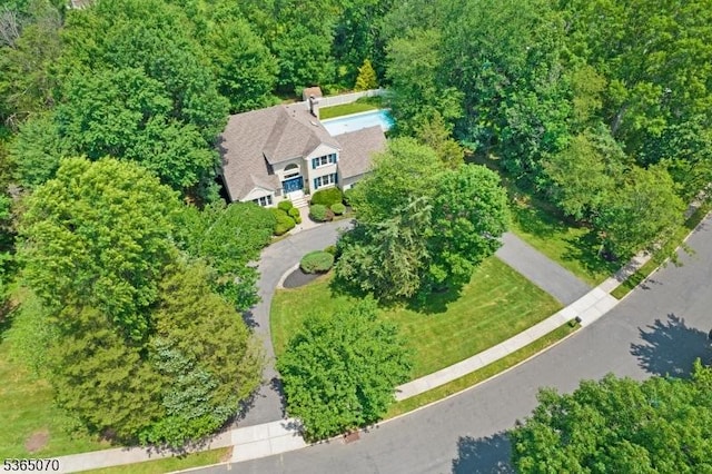 3310 Round Hill Rd, Branchburg Twp, NJ 08876 - aerial view of property and surrounding area