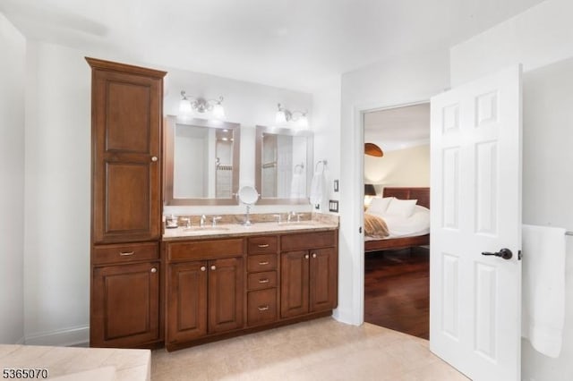 3310 Round Hill Rd, Branchburg Twp, NJ 08876 - ensuite bathroom featuring double vanity