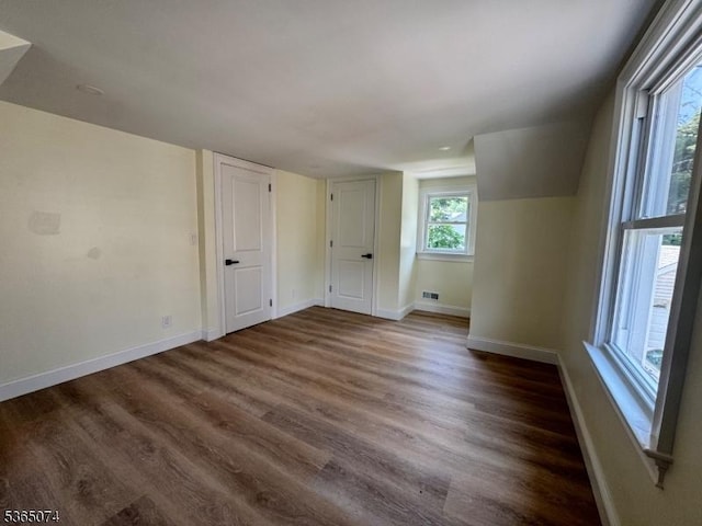 882 Lafayette Ave, Hawthorne Boro, NJ 07506 - unfurnished bedroom featuring dark wood-style flooring