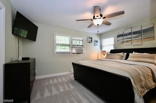 25 Lockwood Ave, Byram Twp, NJ 07874 - bedroom featuring light colored carpet and ceiling fan