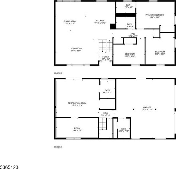 26 Robert St, Mount Olive Twp, NJ 07836 - view of property floor plan