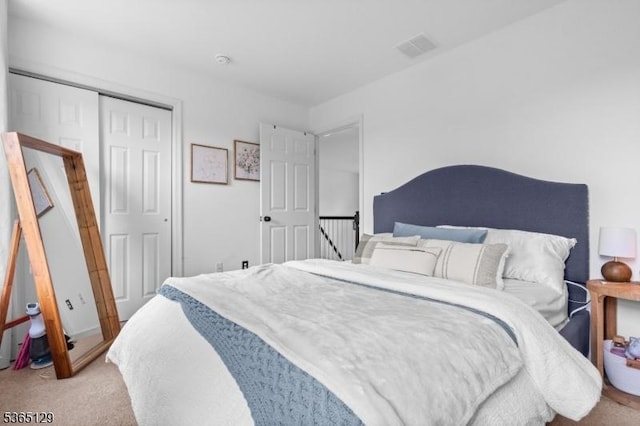176 Randolph Ave, Mine Hill Twp, NJ 07803 - bedroom with light colored carpet and a closet