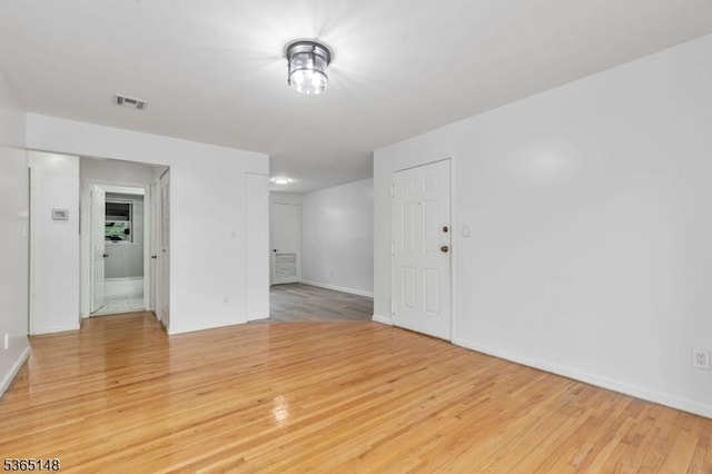 120 Westfield Ave Unit 12, Elizabeth City, NJ 07208 - spare room with light wood-type flooring and baseboards
