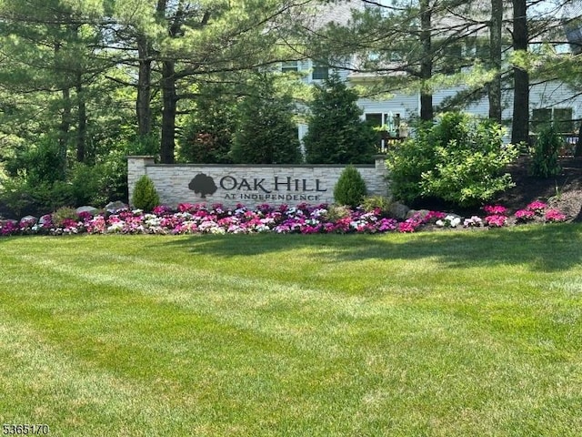 149 Wingate Dr, Independence Twp, NJ 07840 - community / neighborhood sign featuring a yard