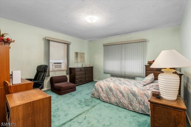 267 William St, Belleville Twp, NJ 07109 - carpeted bedroom featuring cooling unit and an office area