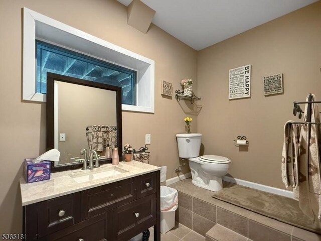 26 Knollwood Rd, Hanover Twp, NJ 07981 - bathroom with vanity and tile patterned floors