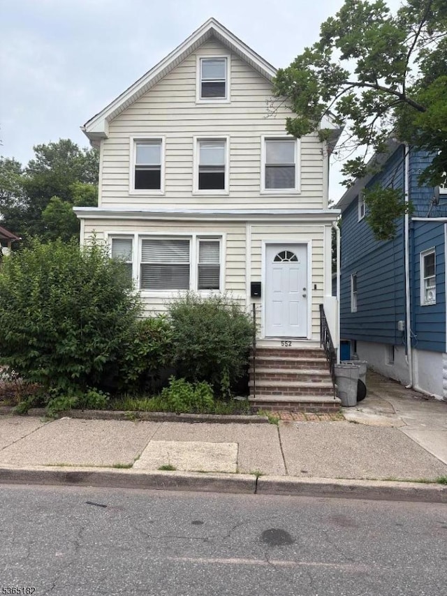 552 Liberty St, City Of Orange Twp, NJ 07050 - view of front facade featuring entry steps