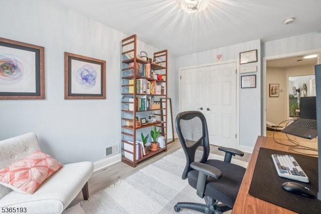 9 Mahogany Way, Randolph Twp, NJ 07869 - office featuring baseboards and wood finished floors
