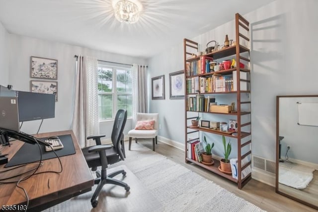 9 Mahogany Way, Randolph Twp, NJ 07869 - office space featuring wood finished floors