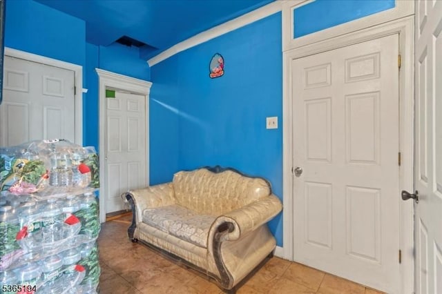 93 Garside St, Newark City, NJ 07104 - living area featuring light tile patterned flooring