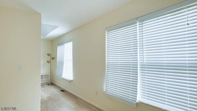 228 Windmill Ct, Lopatcong Twp, NJ 08865 - unfurnished room with light wood-style flooring and baseboards