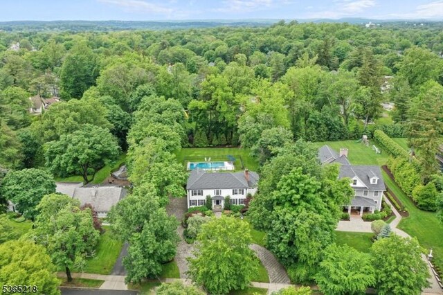 95 Green Ave, Madison Boro, NJ 07940 - bird's eye view of a forest
