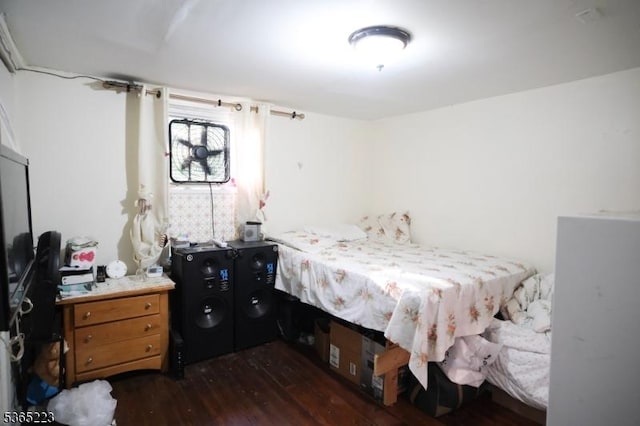 37 Grace St, Irvington Twp, NJ 07111 - bedroom with dark wood-style flooring