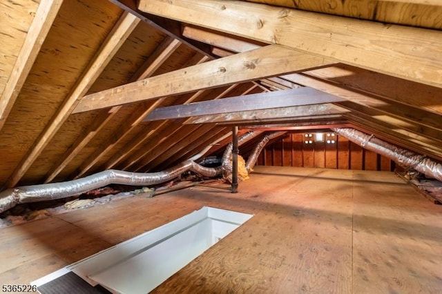 2538 Mountain Ave, Scotch Plains Twp, NJ 07076 - view of unfinished attic