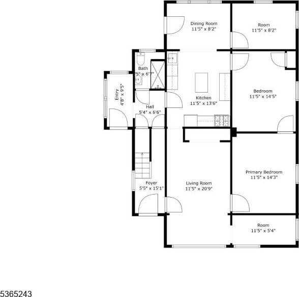 13 S St, Madison Boro, NJ 07940 - view of home floor plan