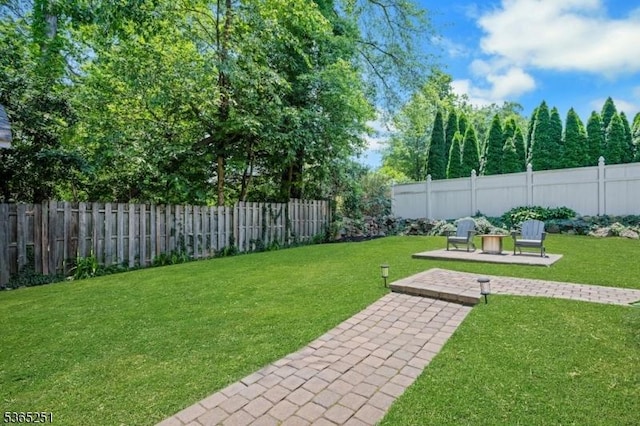 67 Riverview Ave, Lincoln Park Boro, NJ 07035 - fenced backyard featuring a patio