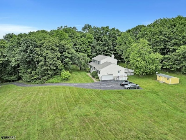 23 Estate Dr, Wantage Twp, NJ 07461 - view from above of property