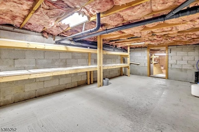 23 Estate Dr, Wantage Twp, NJ 07461 - view of unfinished basement