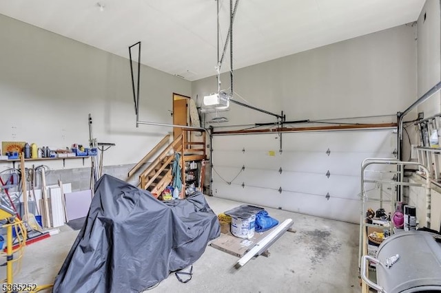 23 Estate Dr, Wantage Twp, NJ 07461 - garage featuring a garage door opener