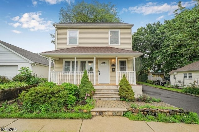 310 Green St, Boonton Town, NJ 07005 - view of front of property with covered porch