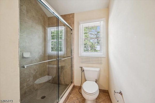 7 Sycamore Dr, Chatham Twp, NJ 07928 - full bathroom with a stall shower and tile patterned floors