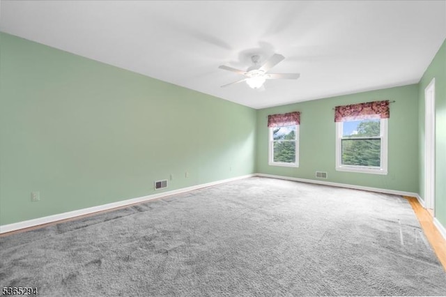 10 Duke Ct, Franklin Twp, NJ 08867 - carpeted empty room with a ceiling fan and baseboards