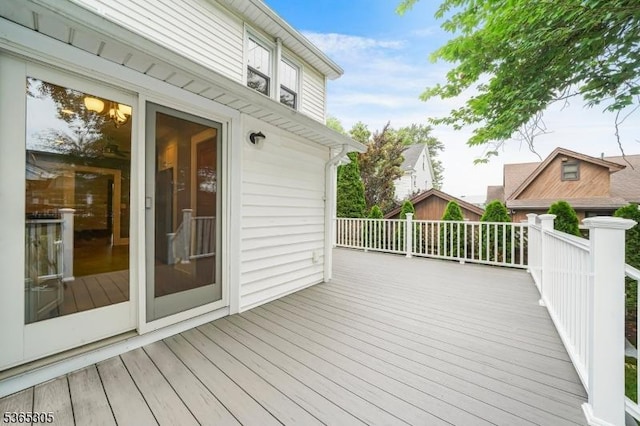 103 Cedar St, Nutley Twp, NJ 07110 - view of wooden terrace