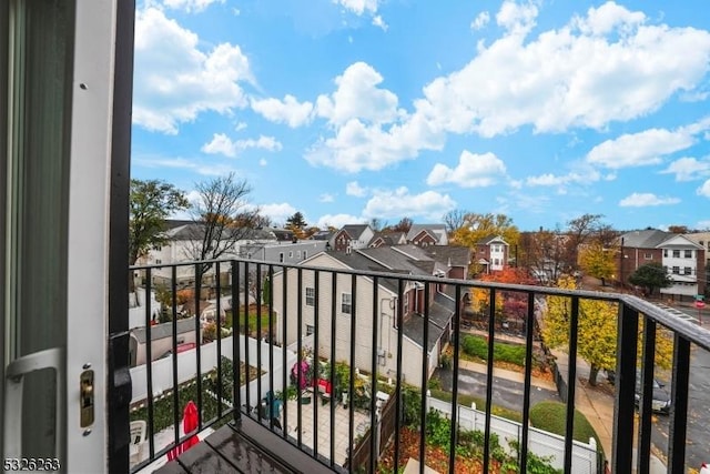 613 S 18th St, Newark City, NJ 07103 - balcony with a residential view