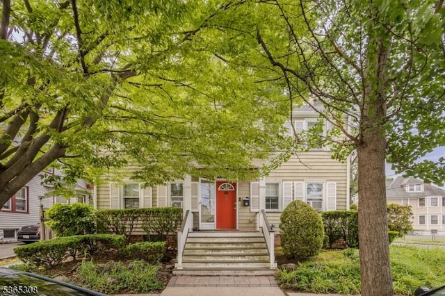 104 W Emerson Ave, Rahway City, NJ 07065 - view of property hidden behind natural elements
