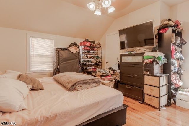 104 W Emerson Ave, Rahway City, NJ 07065 - bedroom featuring light wood finished floors, lofted ceiling, and a ceiling fan