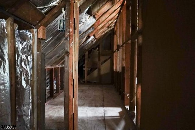 573 Conant St, Hillside Twp, NJ 07205 - view of attic