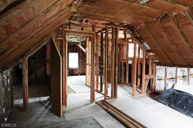 573 Conant St, Hillside Twp, NJ 07205 - view of attic
