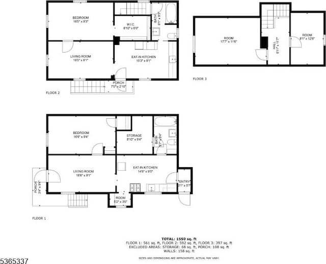 305 W Clay Ave, Roselle Park Boro, NJ 07204 - view of room layout