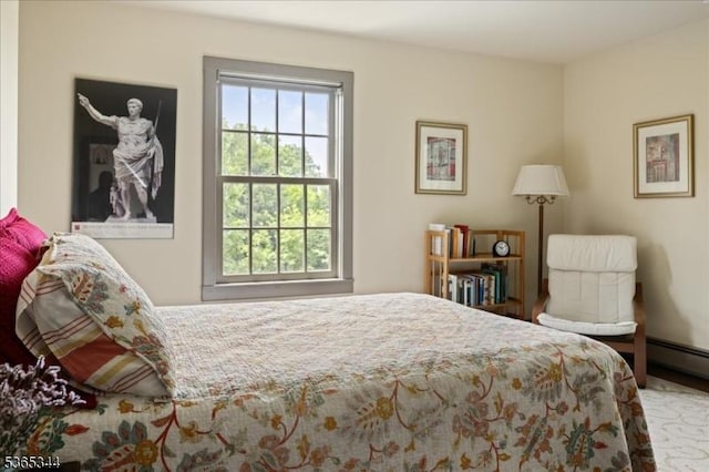 153 Lambertville Hq Rd, Delaware Twp, NJ 08559 - bedroom with a baseboard radiator
