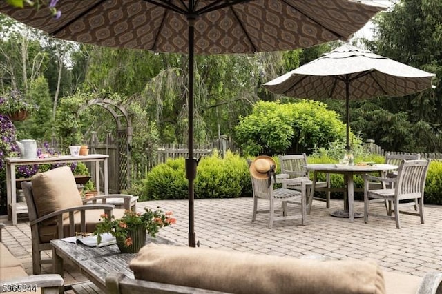 153 Lambertville Hq Rd, Delaware Twp, NJ 08559 - view of patio / terrace with outdoor dining space