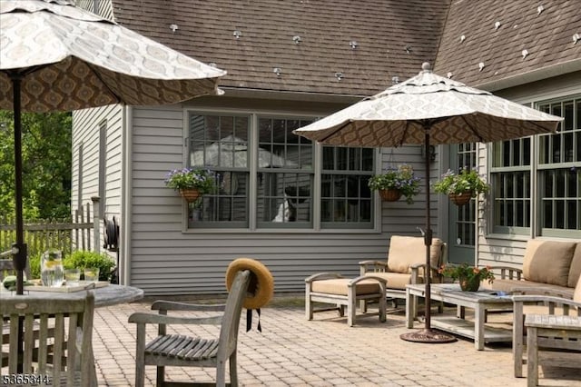 153 Lambertville Hq Rd, Delaware Twp, NJ 08559 - view of patio with outdoor lounge area