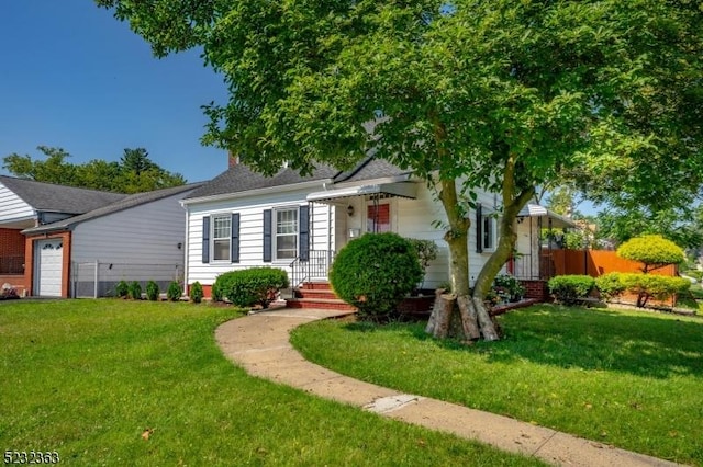 340 Hamilton St, Roselle Boro, NJ 07203 - view of front of home featuring an attached garage and a chimney