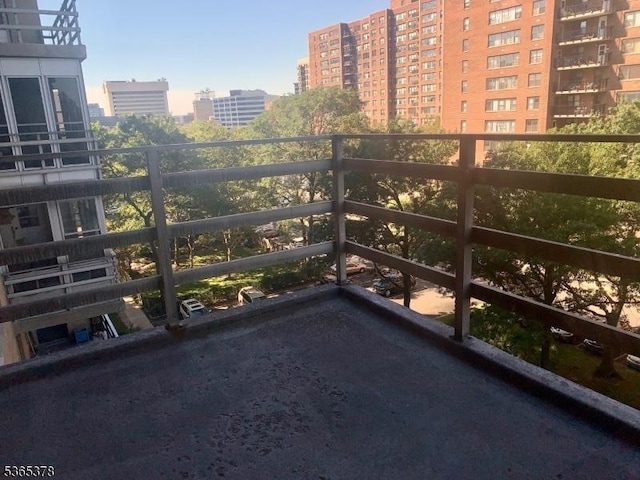 201 Saint Pauls Ave Unit 7M, Jersey City, NJ 07306 - balcony featuring a view of city
