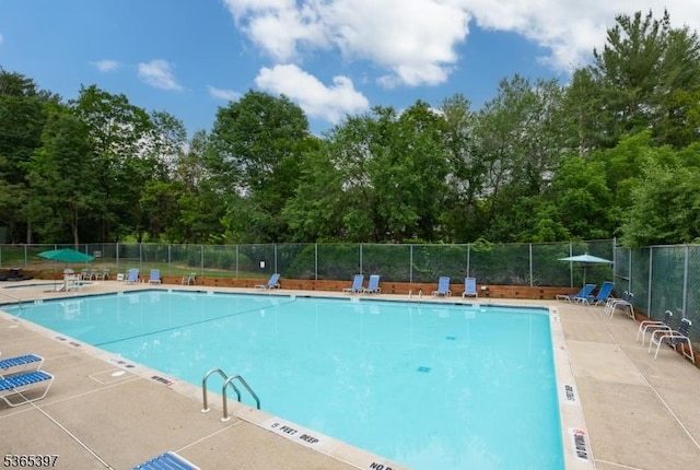 46 Overlook Dr Unit 46, Independence Twp, NJ 07840 - community pool featuring view of scattered trees