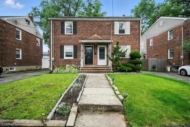 356 Raleigh Rd, Rahway City, NJ 07065 - multi unit property with brick siding and entry steps