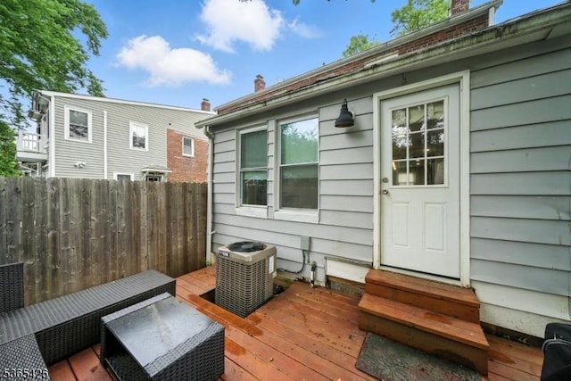 356 Raleigh Rd, Rahway City, NJ 07065 - wooden deck with entry steps
