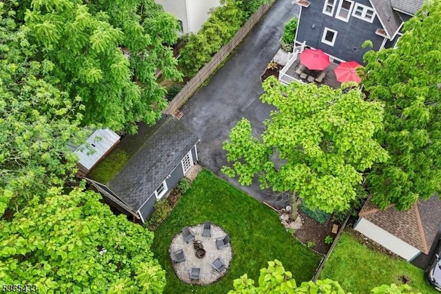 27 Hillside Ave, Chatham Boro, NJ 07928 - bird's eye view