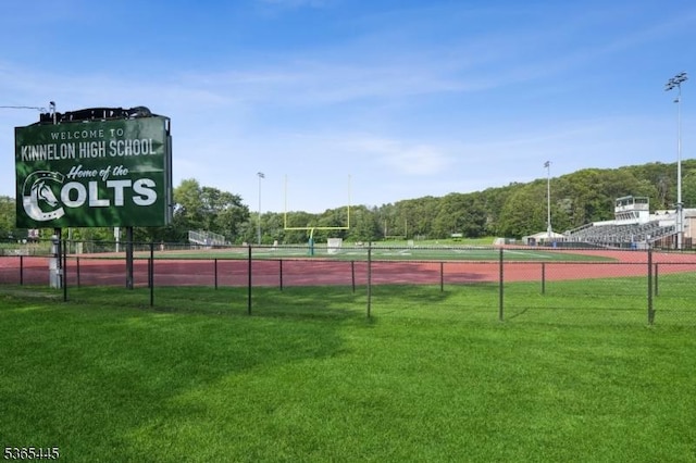 8 Hornbeam Ln, Kinnelon Boro, NJ 07405 - view of tennis court
