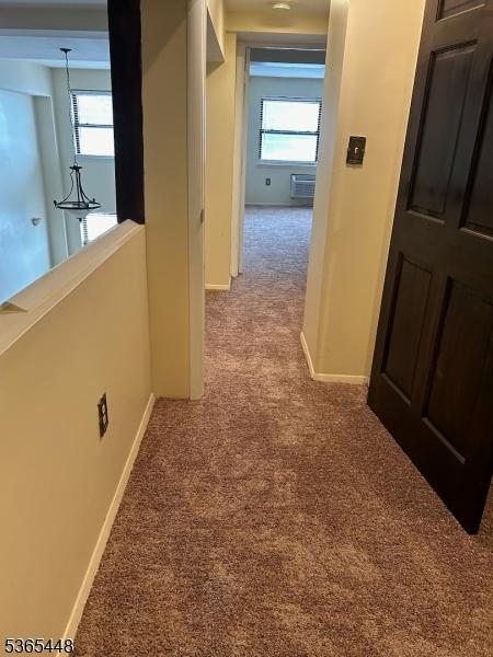 111 Mulberry St Unit 4R, Newark City, NJ 07102 - hall featuring carpet and baseboards