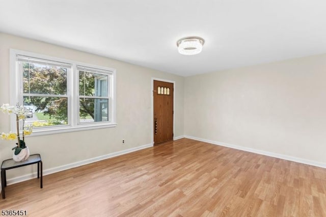 587 Jesse Pl, Union Twp, NJ 07083 - entrance foyer with light wood-type flooring and baseboards