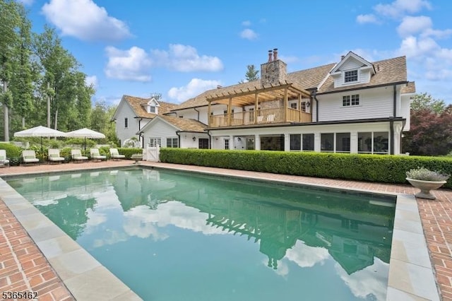 119 Mosle Rd, Mendham Twp, NJ 07945 - view of swimming pool