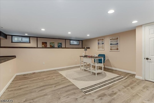 162 N Maple Ave, Bernards Twp, NJ 07920 - dining area with wood finished floors and recessed lighting