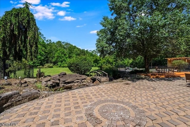 162 N Maple Ave, Bernards Twp, NJ 07920 - view of patio / terrace